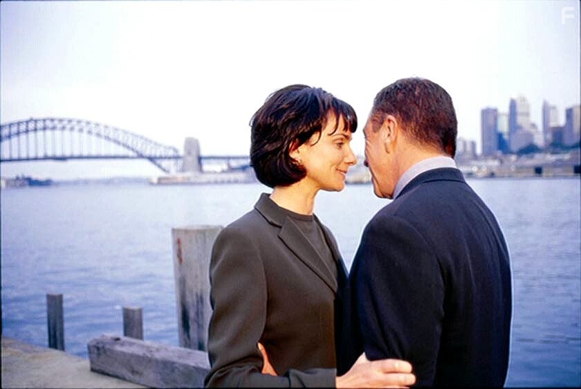 Steve Bisley and Catherine McClements in Water Rats (1996)