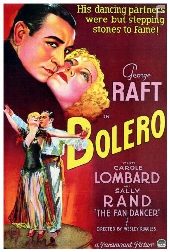 Carole Lombard and George Raft in Bolero (1934)