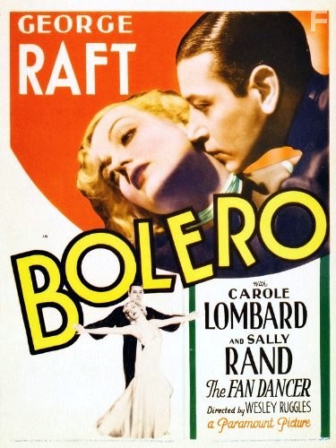 Carole Lombard and George Raft in Bolero (1934)