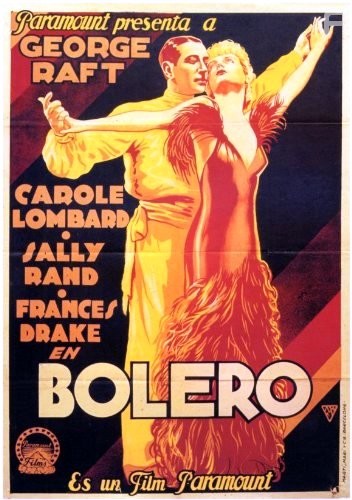 Carole Lombard and George Raft in Bolero (1934)