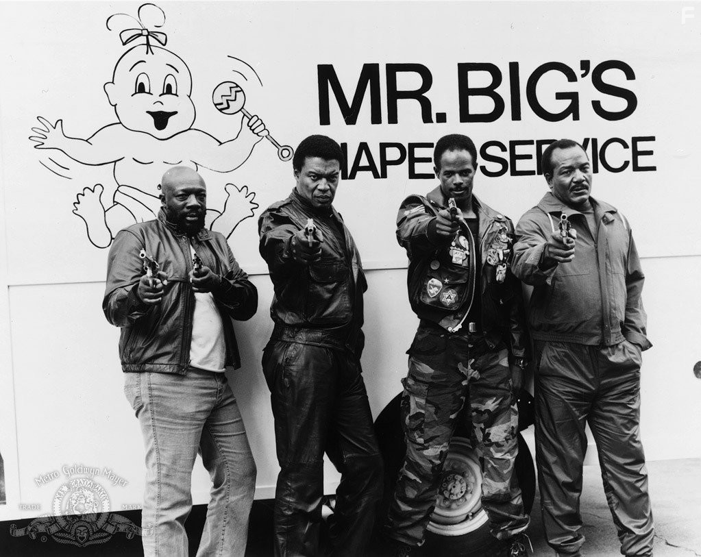Jim Brown, Isaac Hayes, Keenen Ivory Wayans, and Bernie Casey in Я достану тебя, ублюдок (1988)