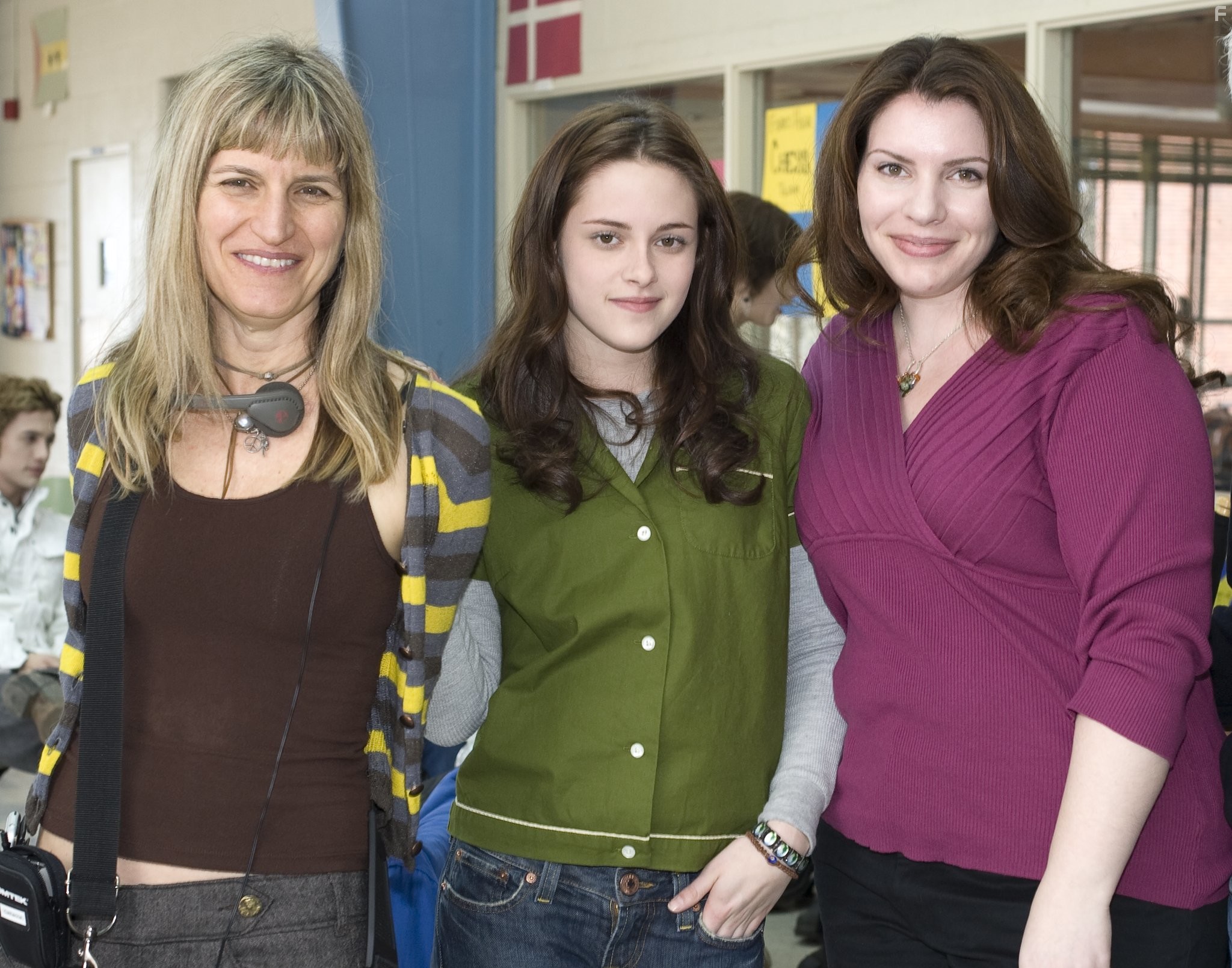 Catherine Hardwicke, Kristen Stewart, and Stephenie Meyer in Сумерки (2008)