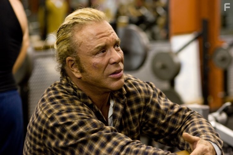 Mickey Rourke in Рестлер (2008)