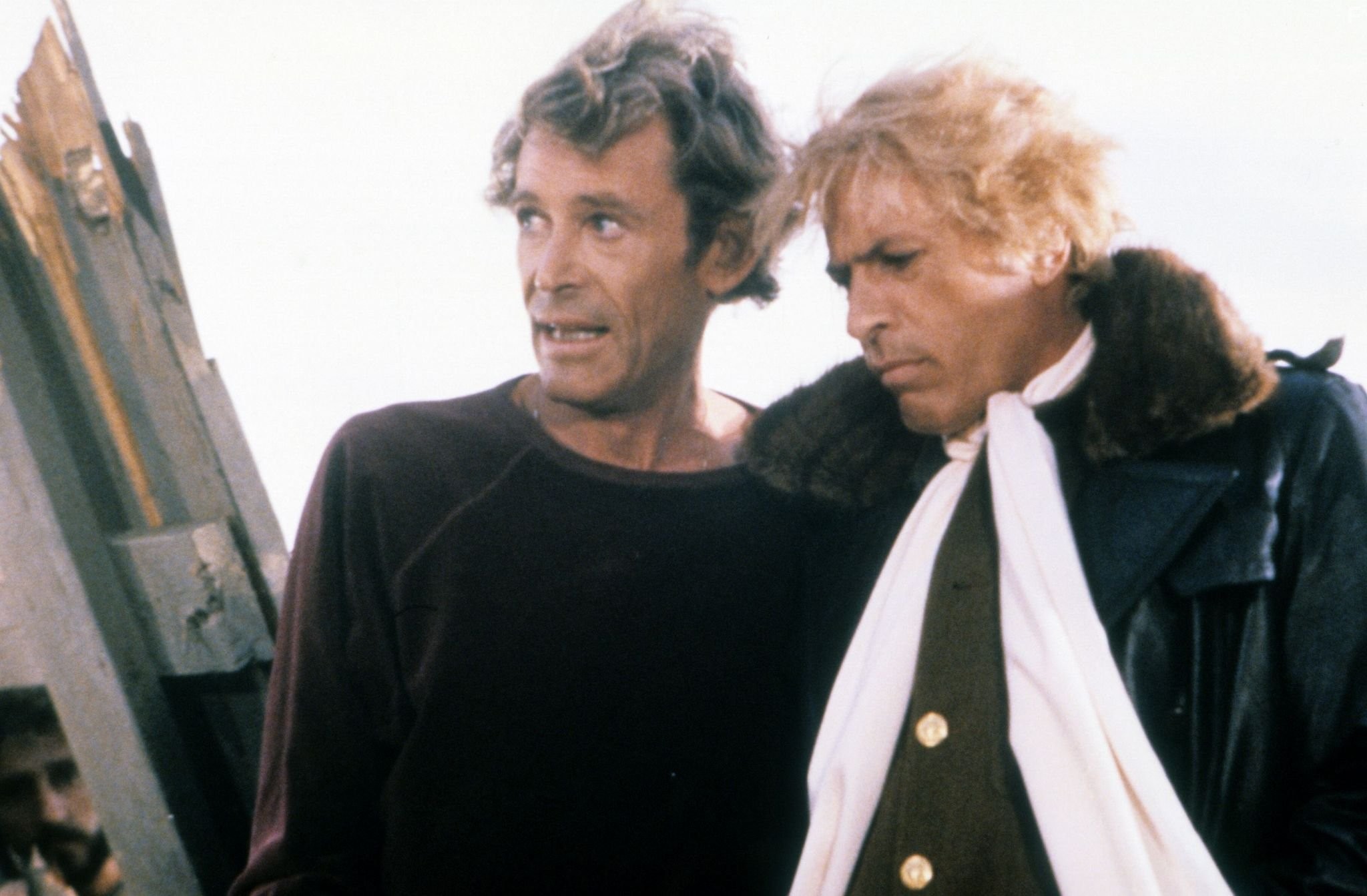 Peter O'Toole and Adam Roarke in Трюкач (1980)