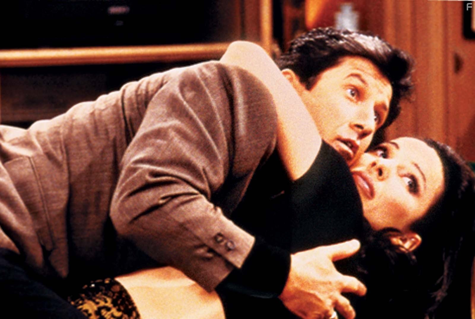 Fran Drescher and Charles Shaughnessy in Няня (1993)