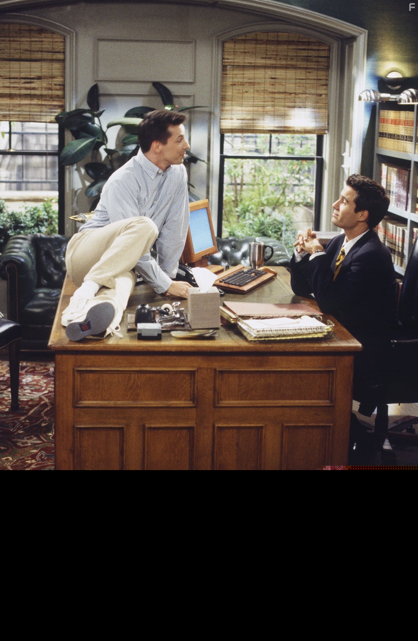 Sean Hayes and Eric McCormack in Уилл и Грейс (1998)