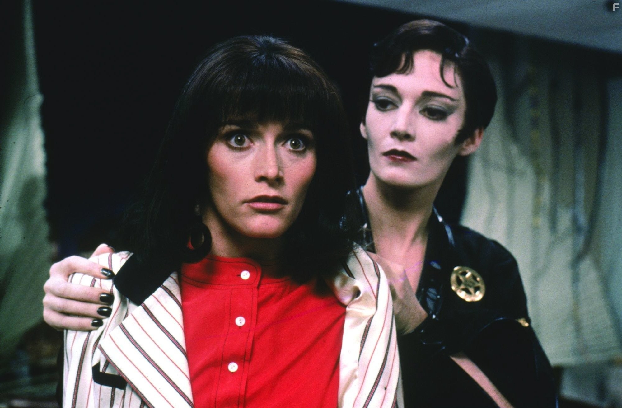 Sarah Douglas and Margot Kidder in Супермен II (1980)
