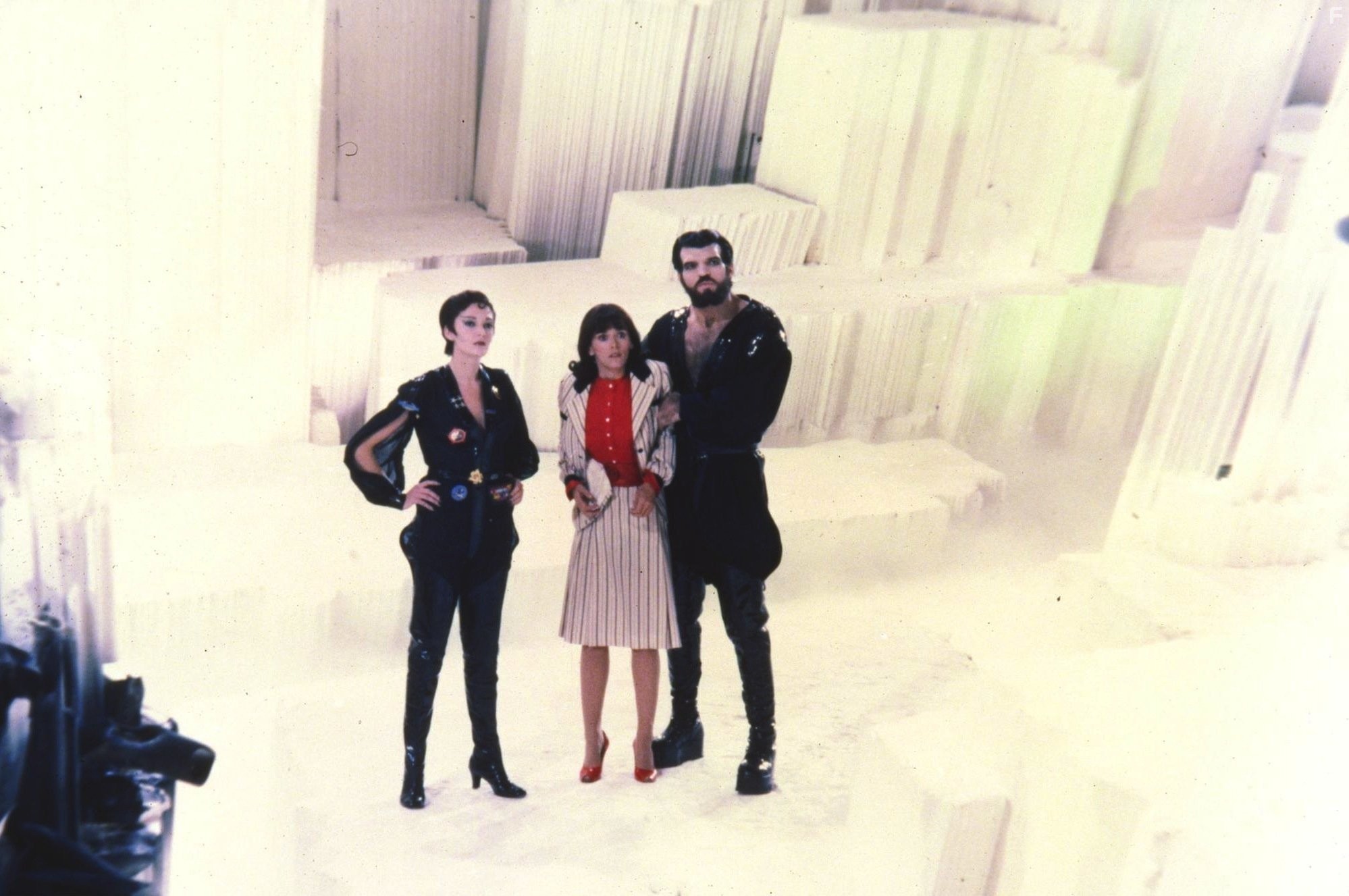 Sarah Douglas, Margot Kidder, and Jack O'Halloran in Супермен II (1980)