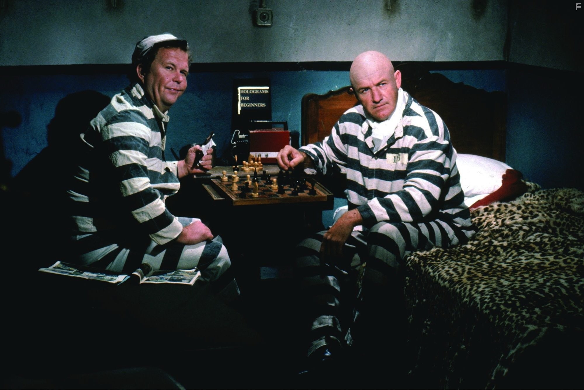 Gene Hackman and Ned Beatty in Супермен II (1980)