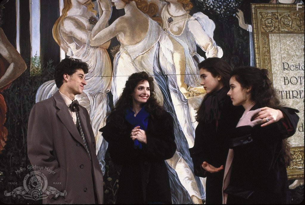 Jennifer Connelly and Patrick Dempsey in Некоторые девчонки (1988)