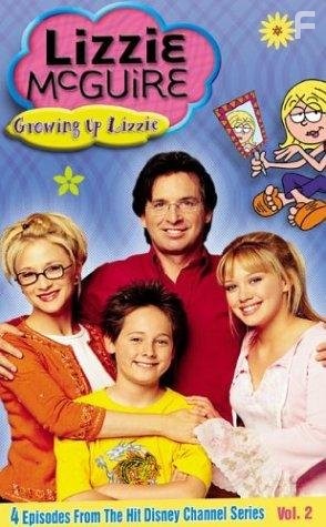 Robert Carradine, Hilary Duff, Hallie Todd, and Jake Thomas in Лиззи Магуайр (2001)