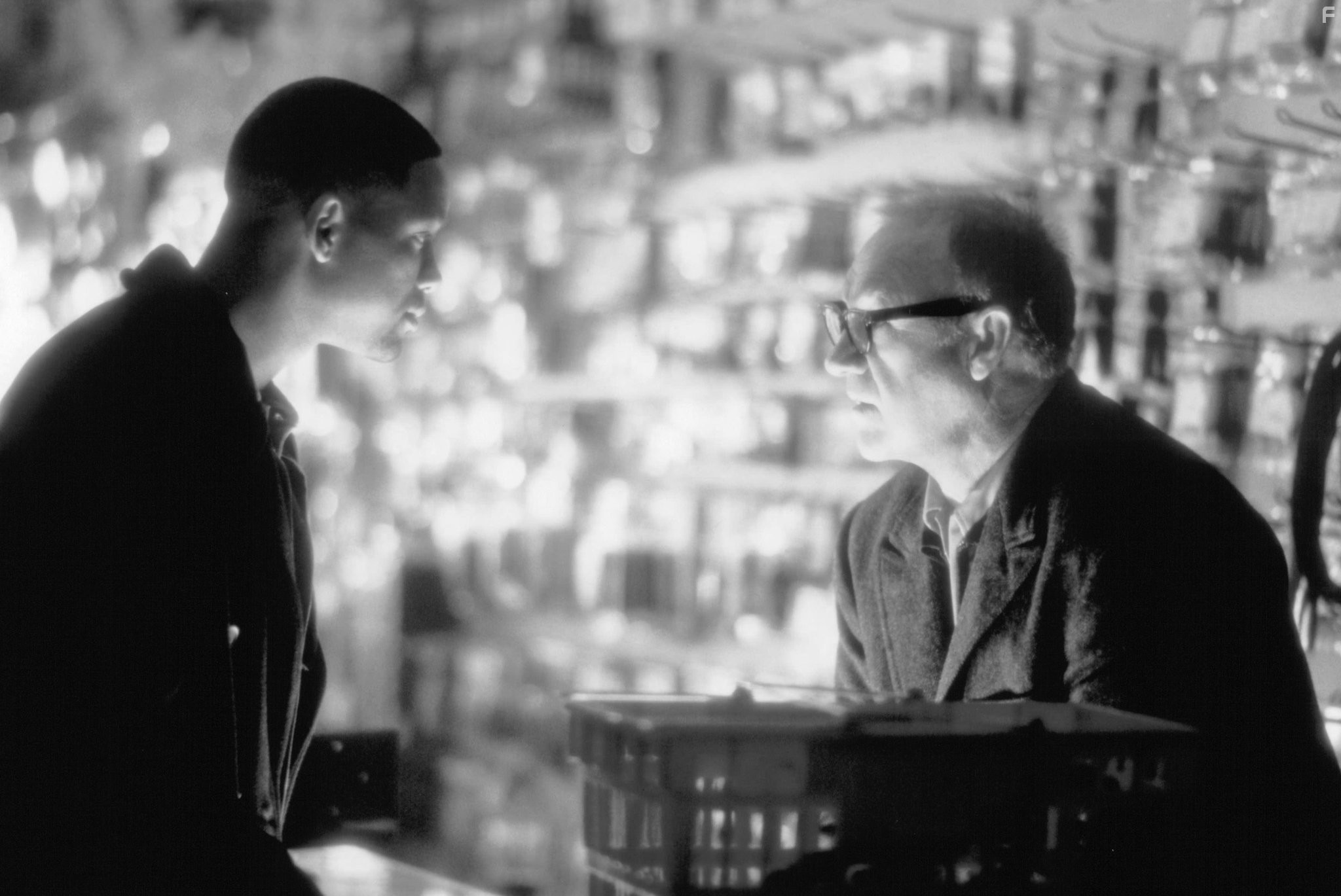 Will Smith and Gene Hackman in Враг государства (1998)