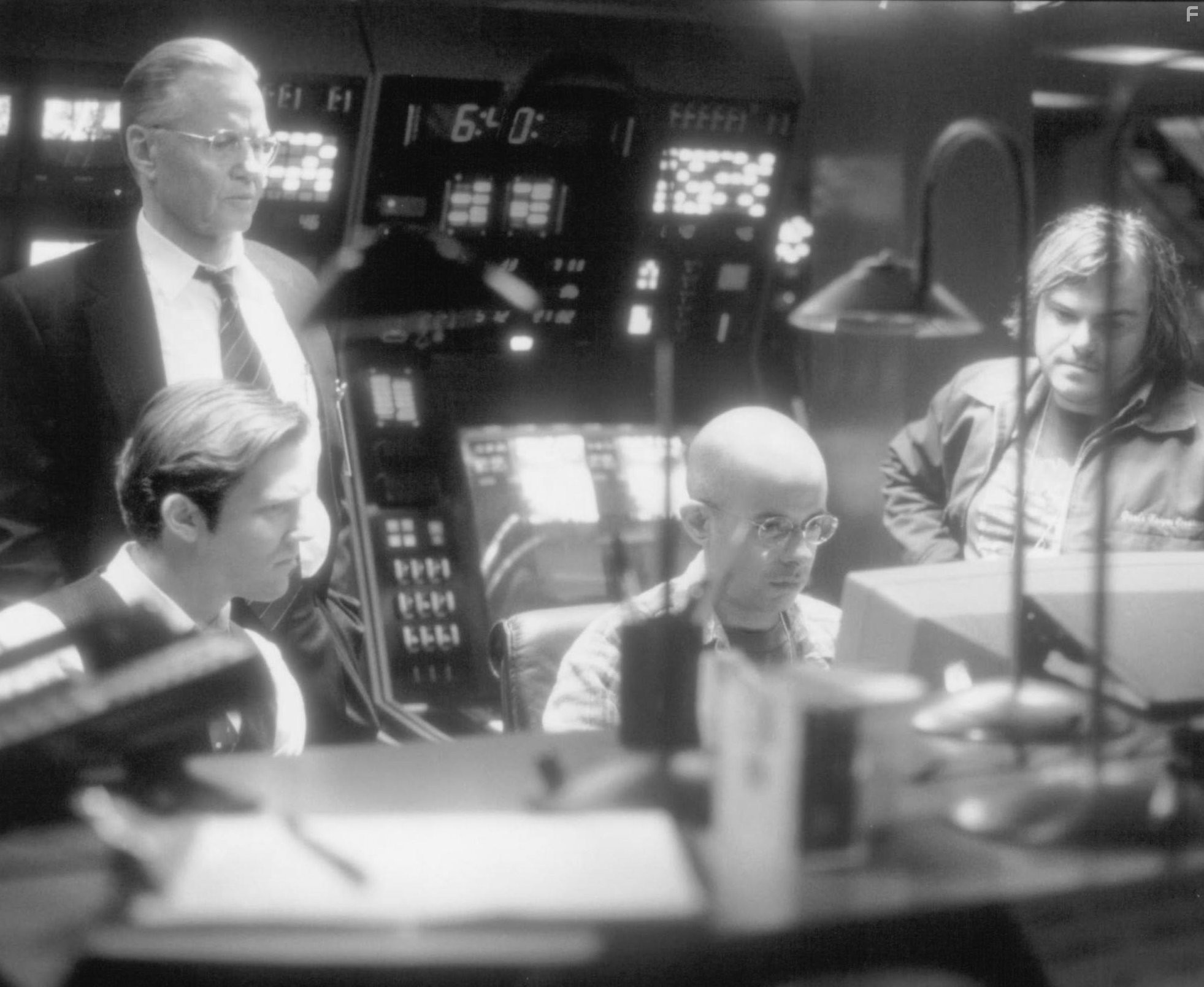 Loren Dean, Jon Voight, and Jack Black in Враг государства (1998)