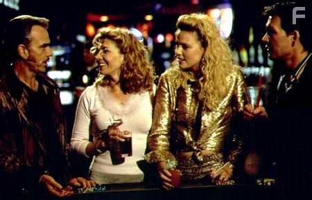 Charlize Theron, Patrick Swayze, Billy Bob Thornton, and Natasha Richardson in Проснувшись в Рино (2002)