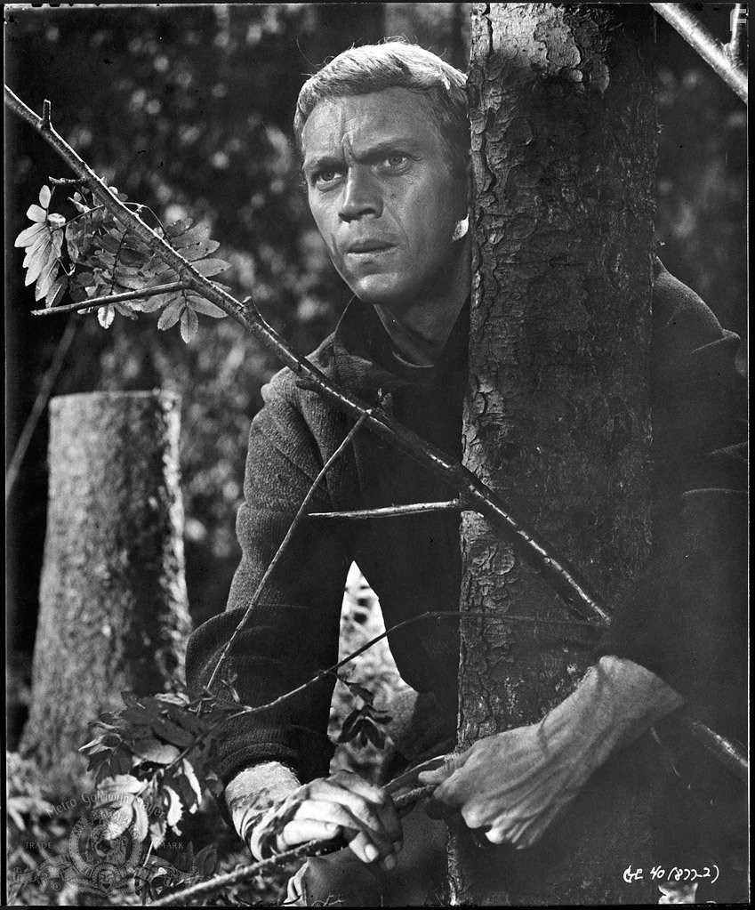 Steve McQueen in Большой побег (1963)
