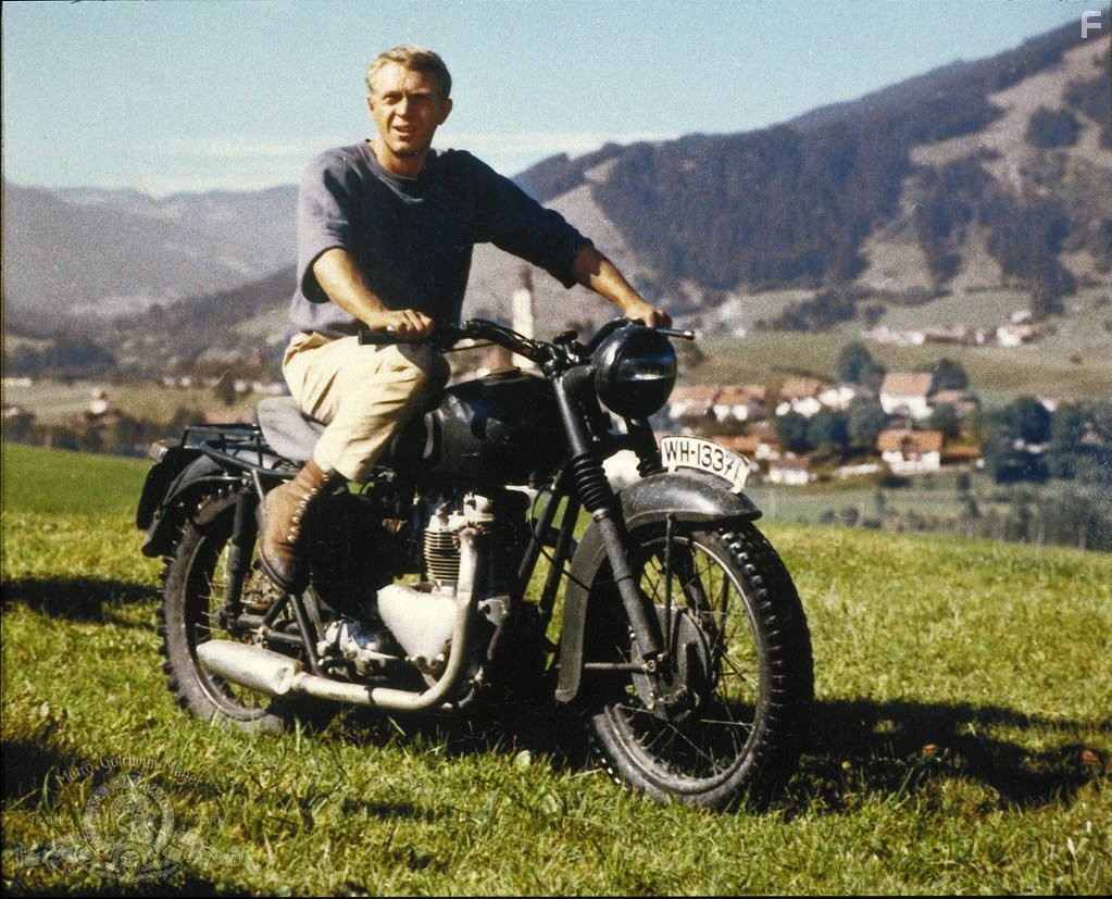 Steve McQueen in Большой побег (1963)