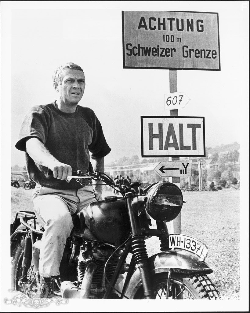 Steve McQueen in Большой побег (1963)