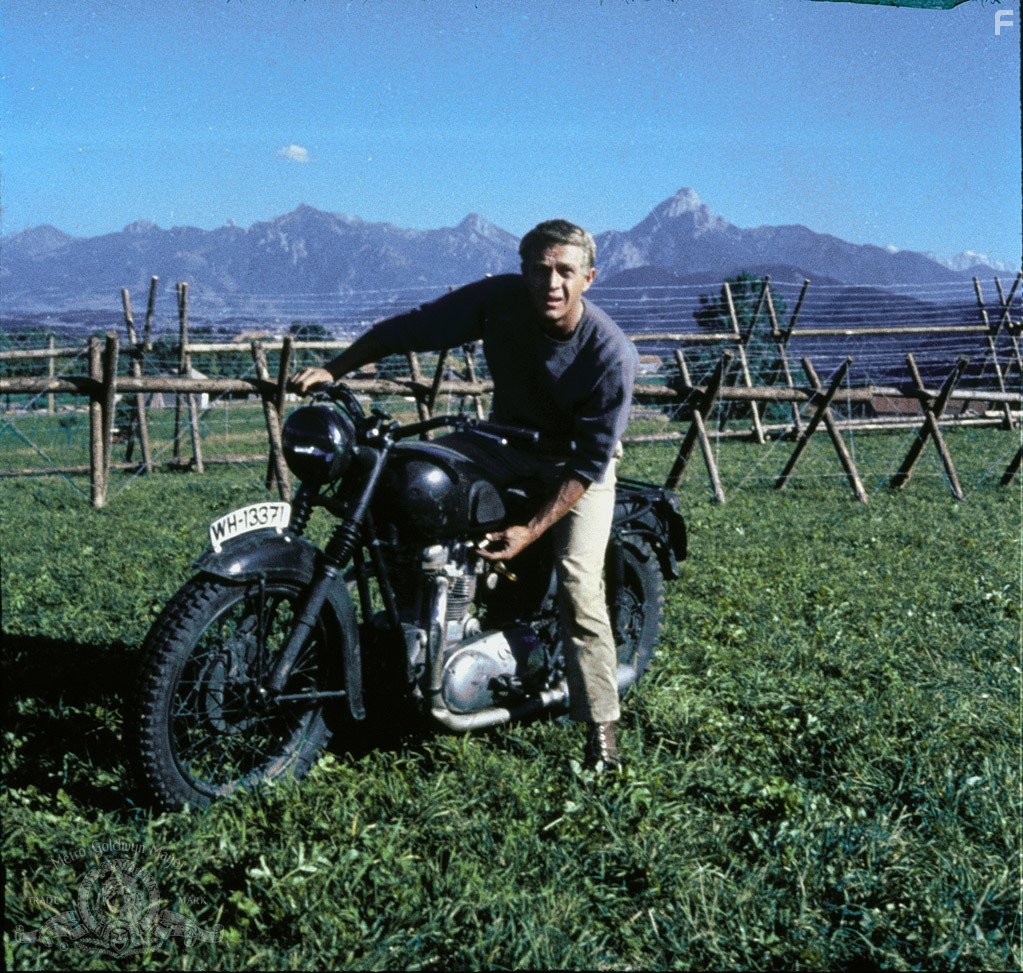 Steve McQueen in Большой побег (1963)