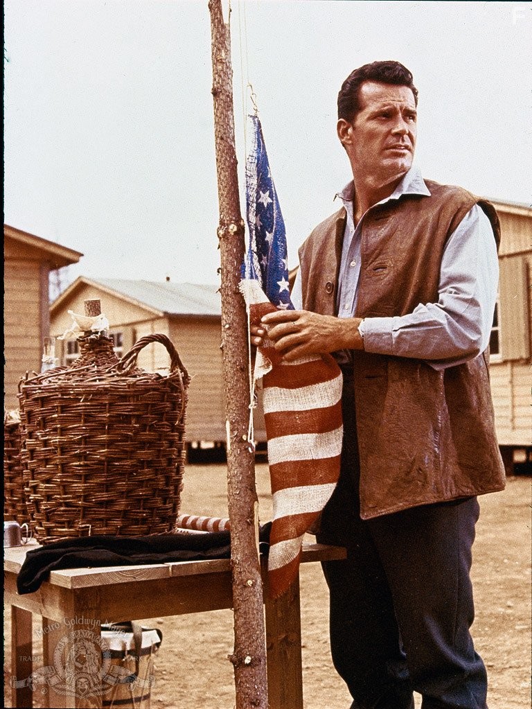 James Garner in Большой побег (1963)