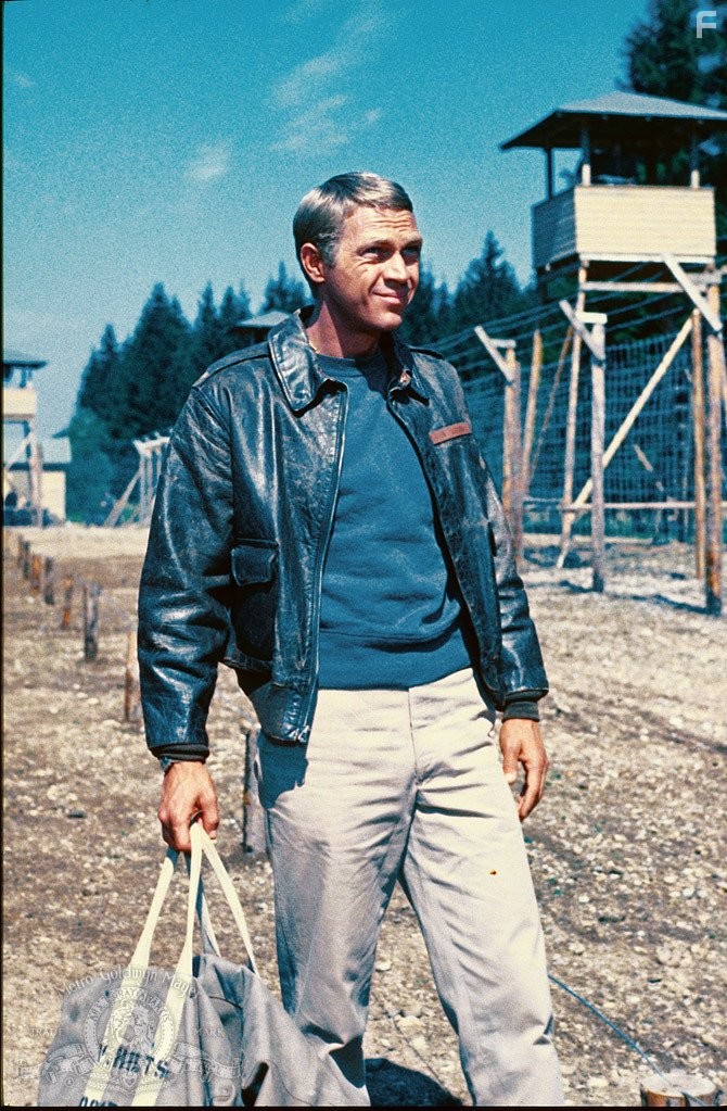 Steve McQueen in Большой побег (1963)