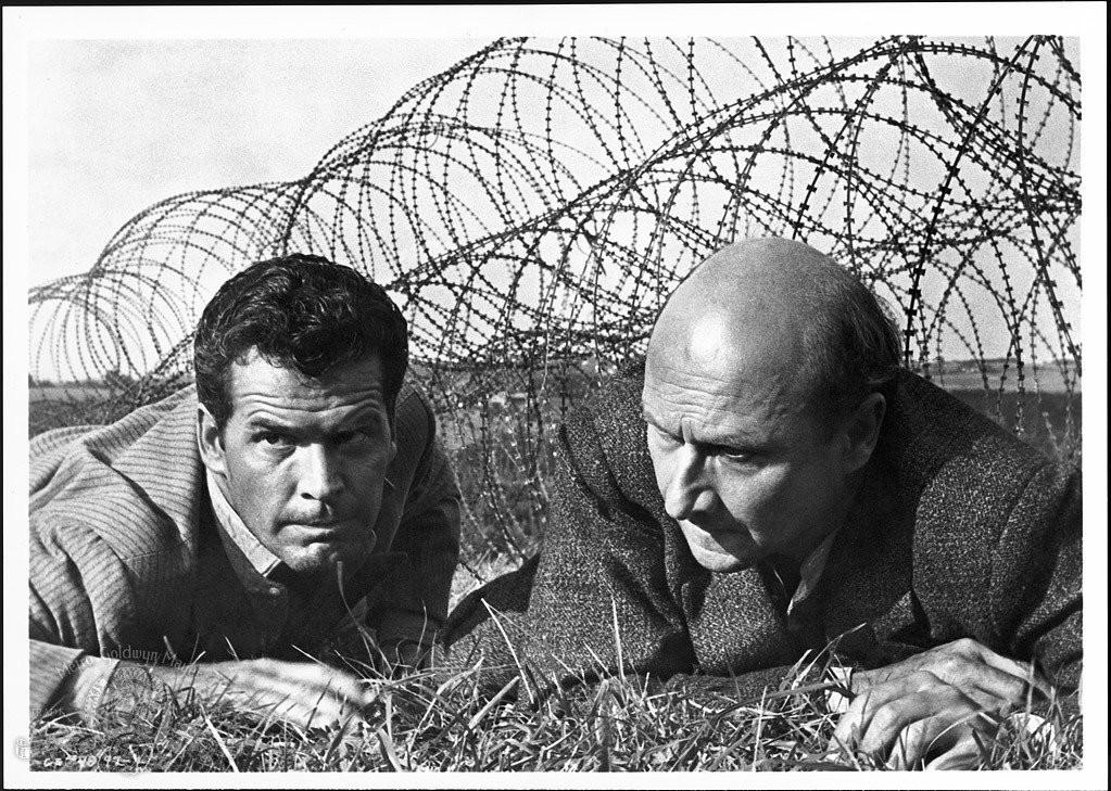 Donald Pleasence and James Garner in Большой побег (1963)
