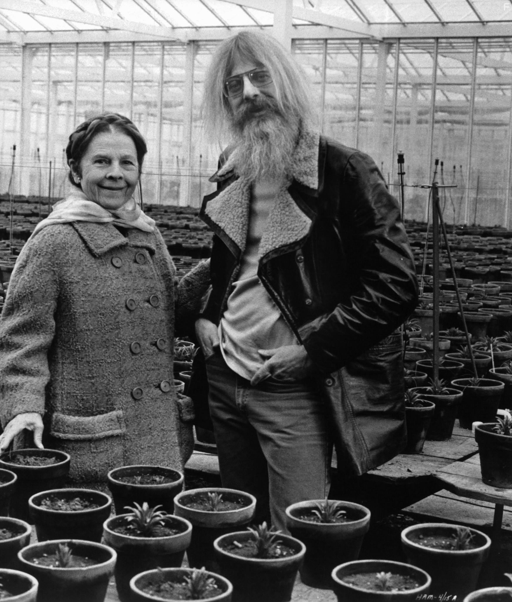 Hal Ashby and Ruth Gordon in Гарольд и Мод (1971)