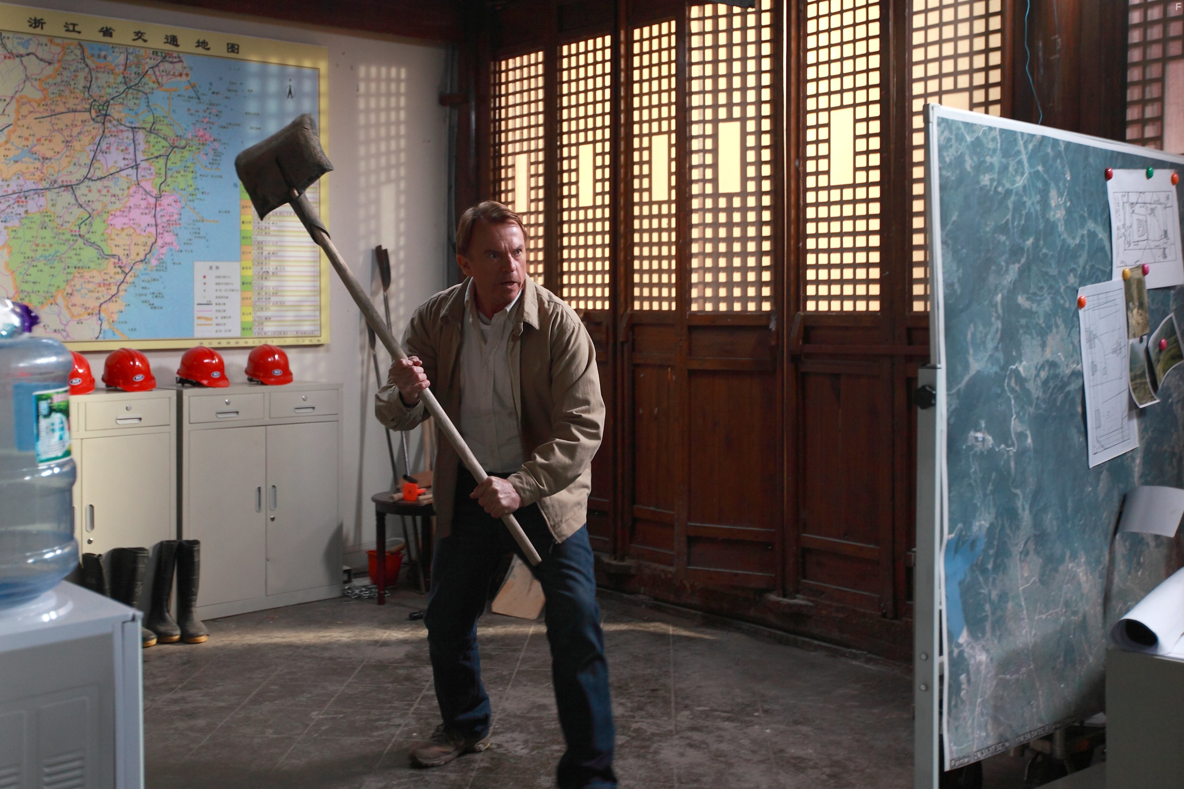 Sam Neill in The Dragon Pearl