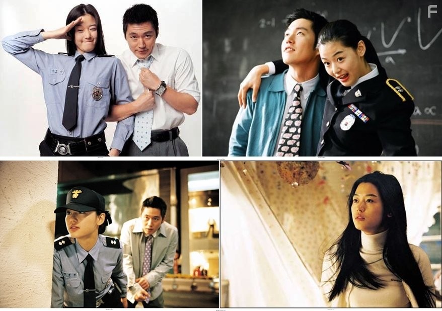 Ji-hyun Jun and Hyuk Jang in Порыв ветра (2004)