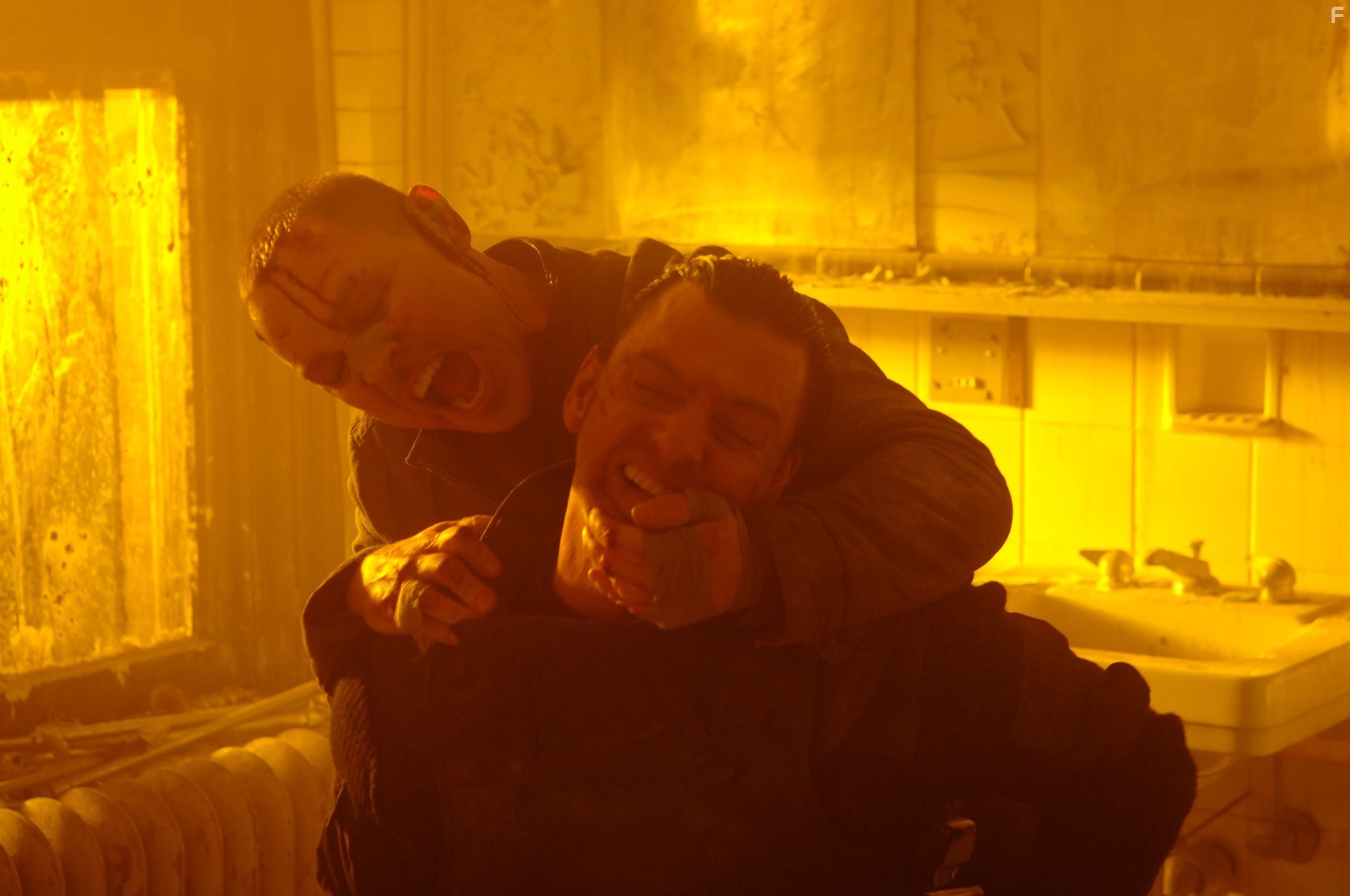 Doug Hutchison and Ray Stevenson in Каратель: Территория войны (2008)