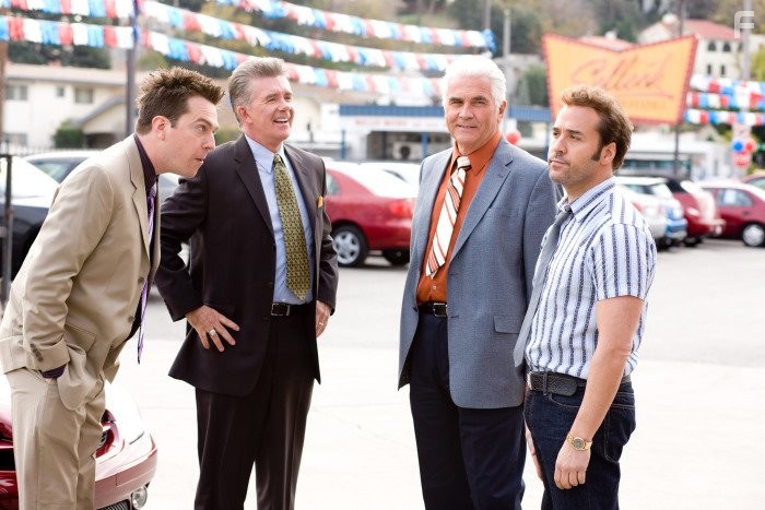 James Brolin, Jeremy Piven, Alan Thicke, and Ed Helms in Продавец (2009)