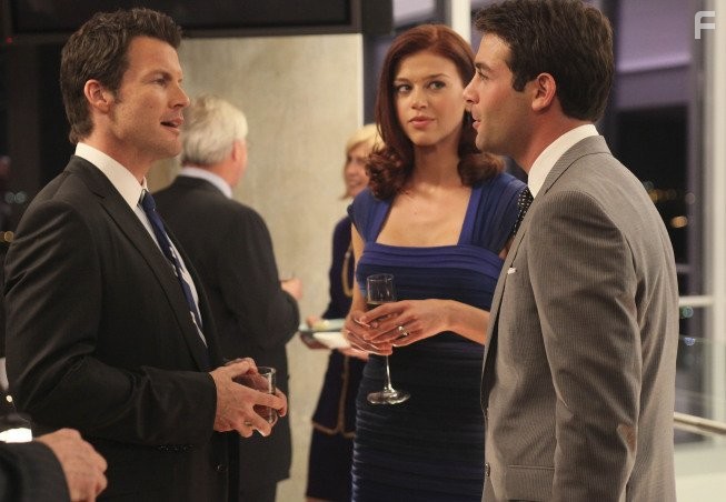 Mark Deklin, Adrianne Palicki, and James Wolk in Lone Star (2010)