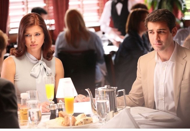 Adrianne Palicki and James Wolk in Lone Star (2010)