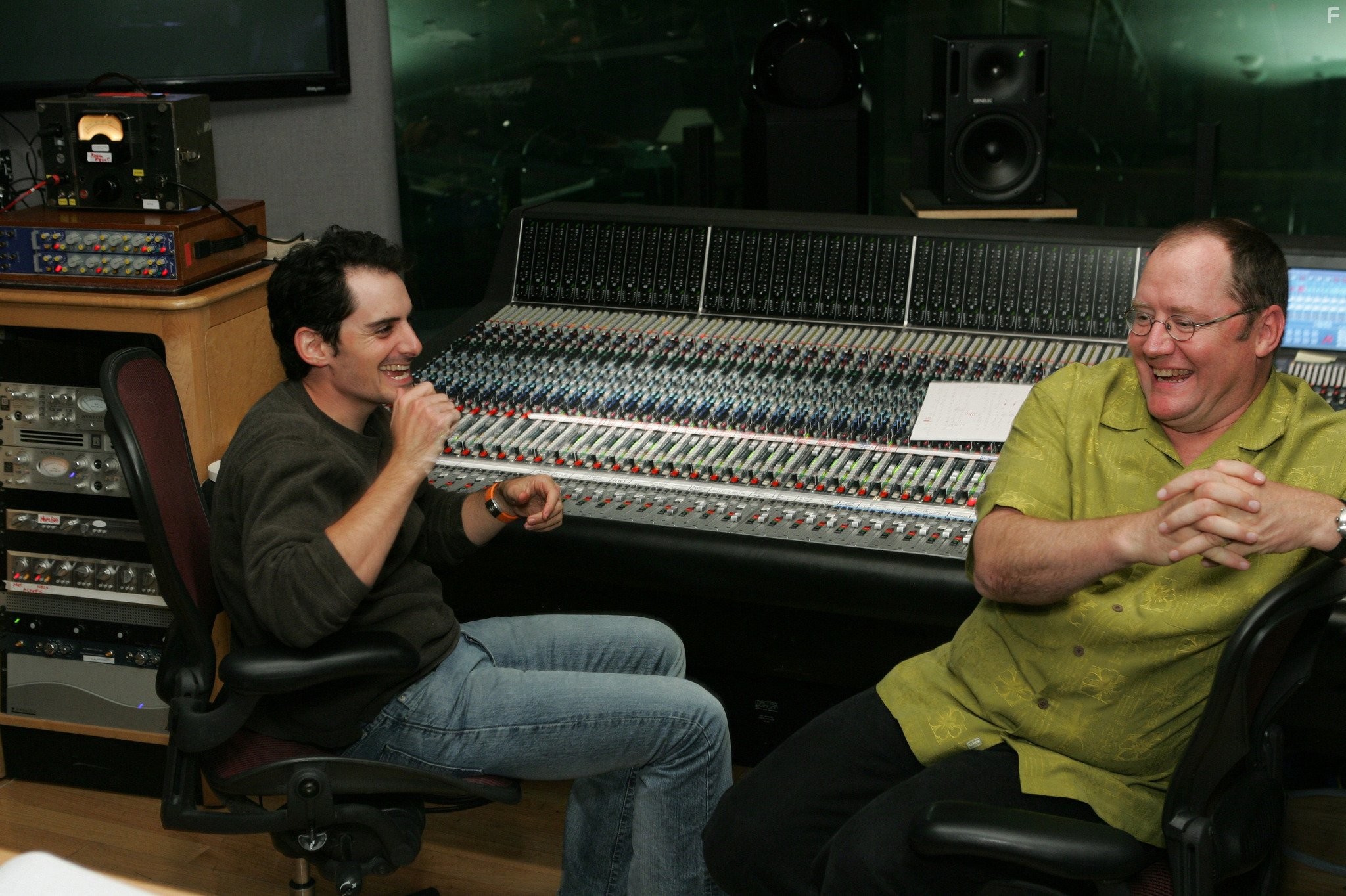 John Lasseter and Brad Paisley in Тачки (2006)