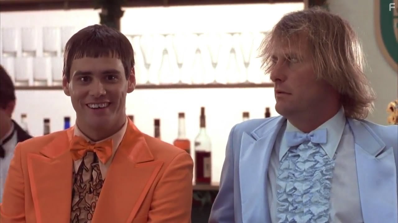 Jim Carrey and Jeff Daniels in Тупой и еще тупее (1994)