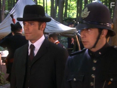 Yannick Bisson and Jonny Harris in Расследования Мердока (2008)