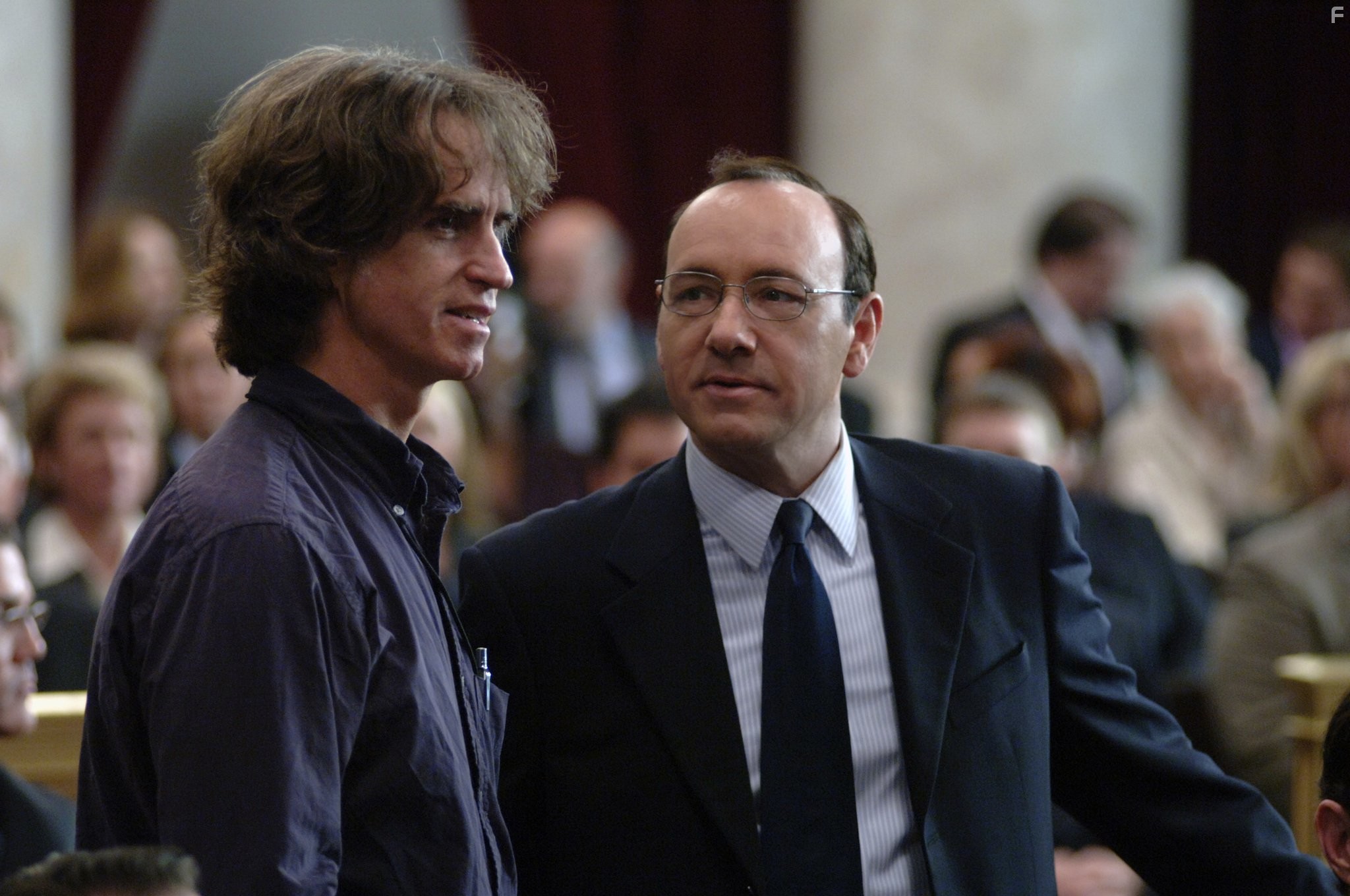 Kevin Spacey and Jay Roach in Пересчет (2008)