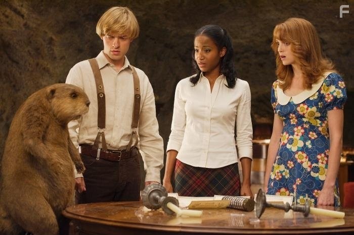 Faune Chambers Watkins, Adam Campbell, and Jayma Mays in Очень эпическое кино (2007)
