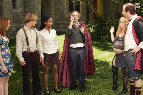 Faune Chambers Watkins, Kevin McDonald, Adam Campbell, Crista Flanagan, Jayma Mays, and George Alvarez in Очень эпическое кино (2007)