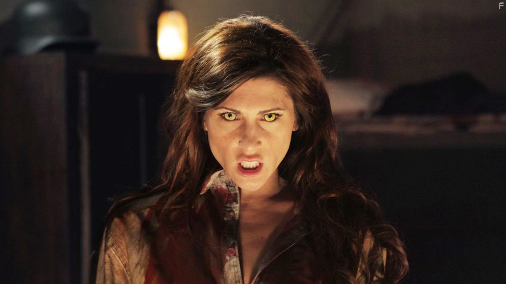 Still of Gina Varela as Helena in The Devil's Rock.