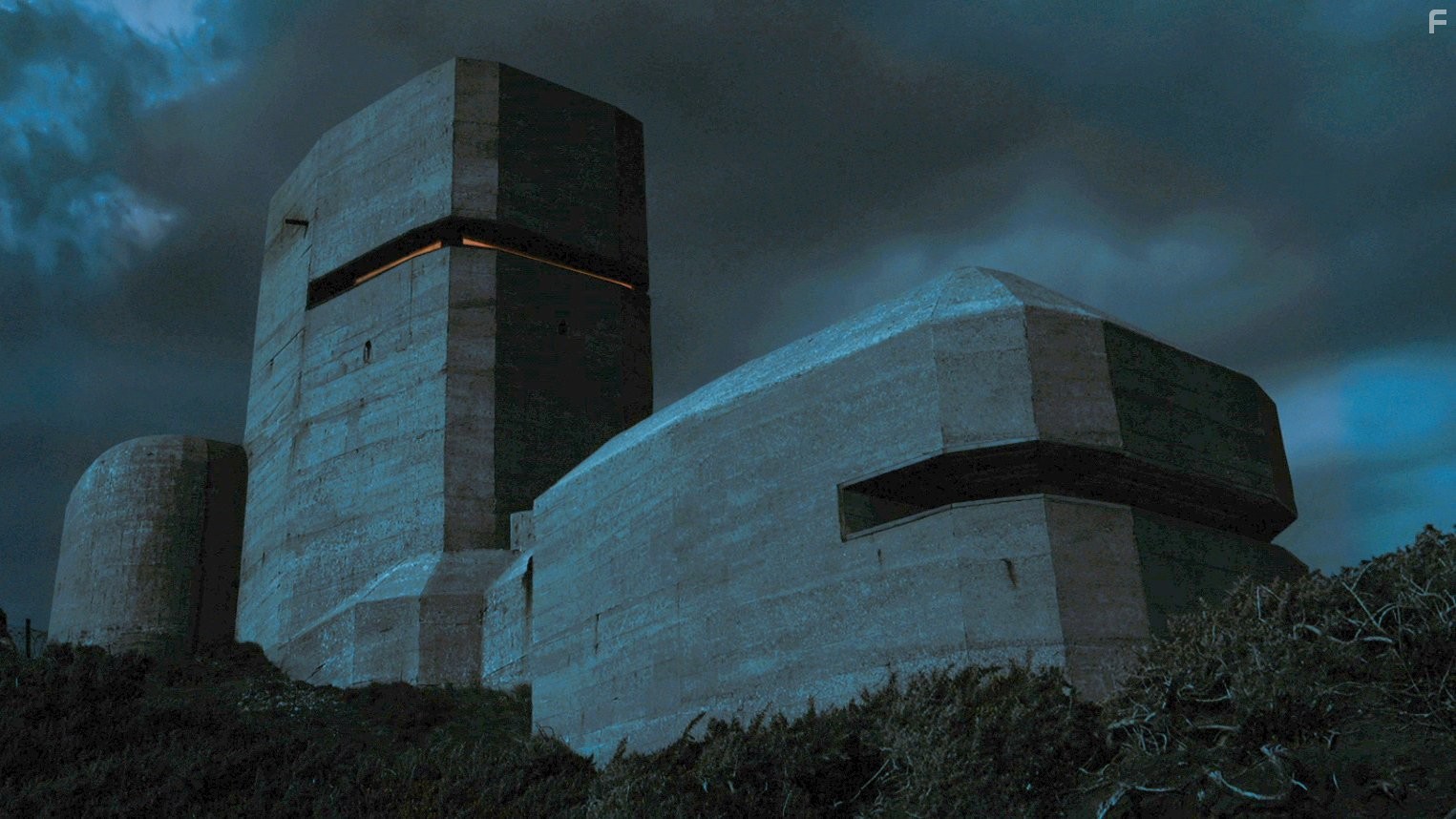 Still of the German Fortification from The Devil's Rock.