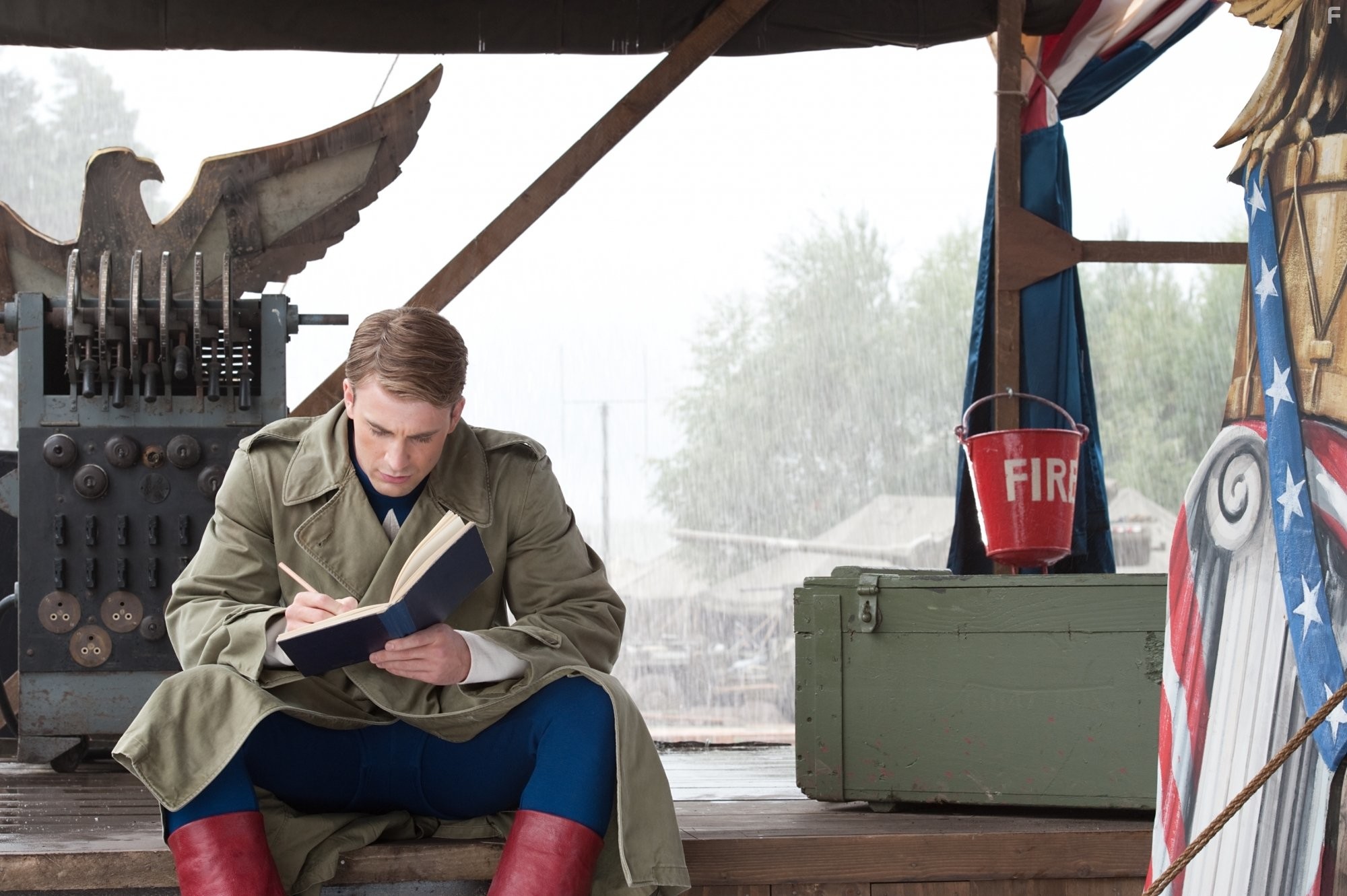 Chris Evans in Первый мститель (2011)