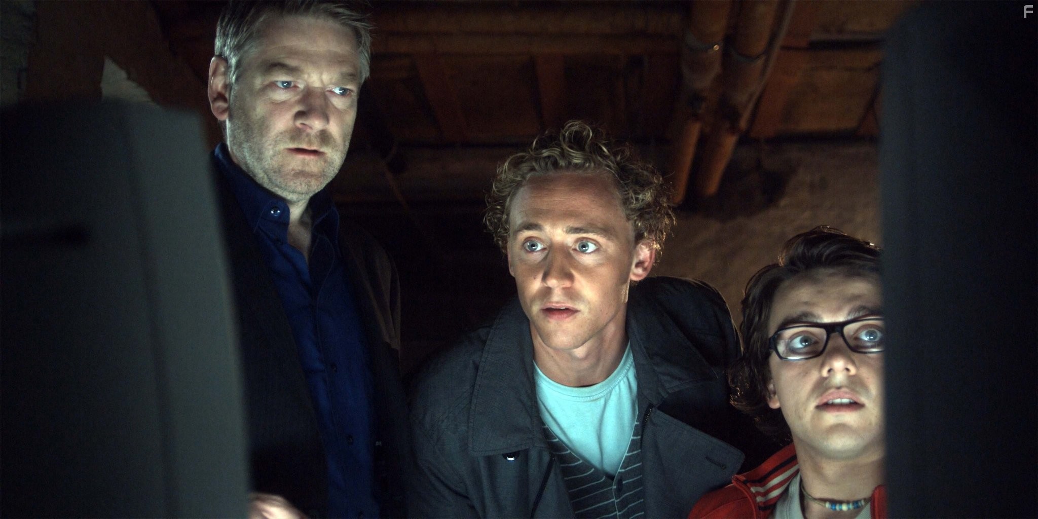 Kenneth Branagh, Tom Hiddleston, and Luke Allen-Gale in Валландер (2008)