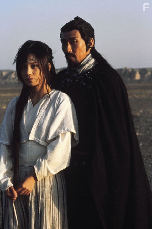 Kiichi Nakai and Wei Zhao in Воины неба и земли (2003)
