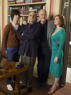 John Lithgow, Jeffrey Tambor, Heather Burns, and Jake Sandvig in Twenty Good Years (2006)