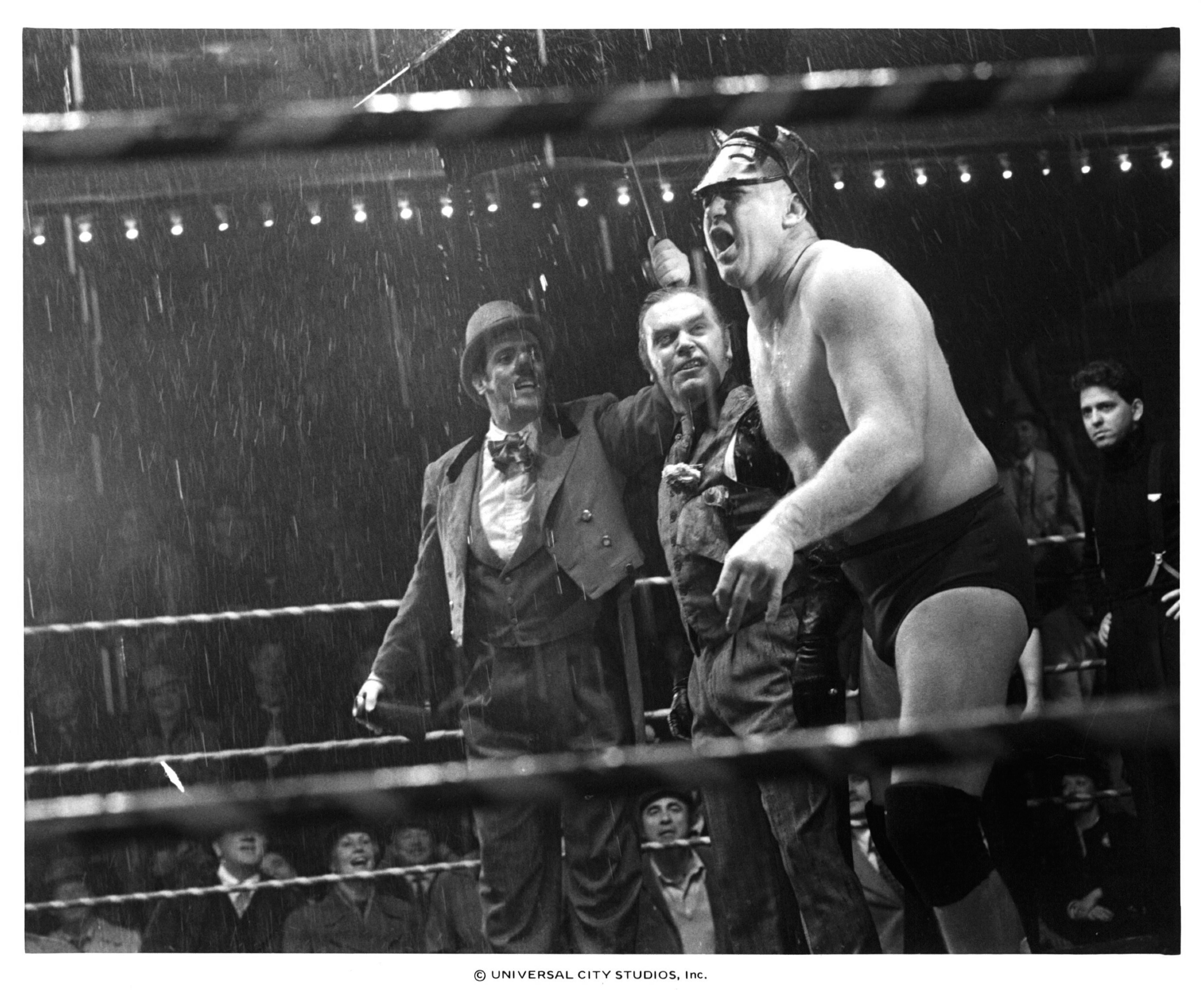 Kevin Conway, Terry Funk, and Joe Spinell in Адская кухня (1978)