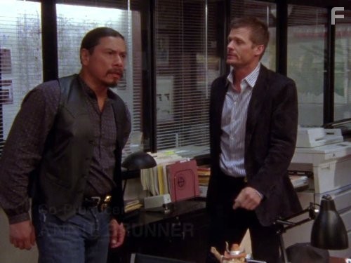 Bailey Chase and Gregory Cruz in Спасите Грейс (2007)