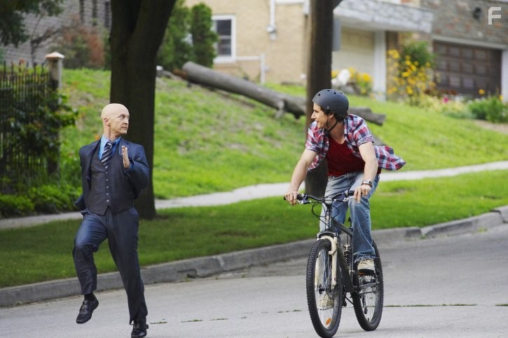 J.P. Manoux and Kelly Blatz in Aaron Stone (2009)