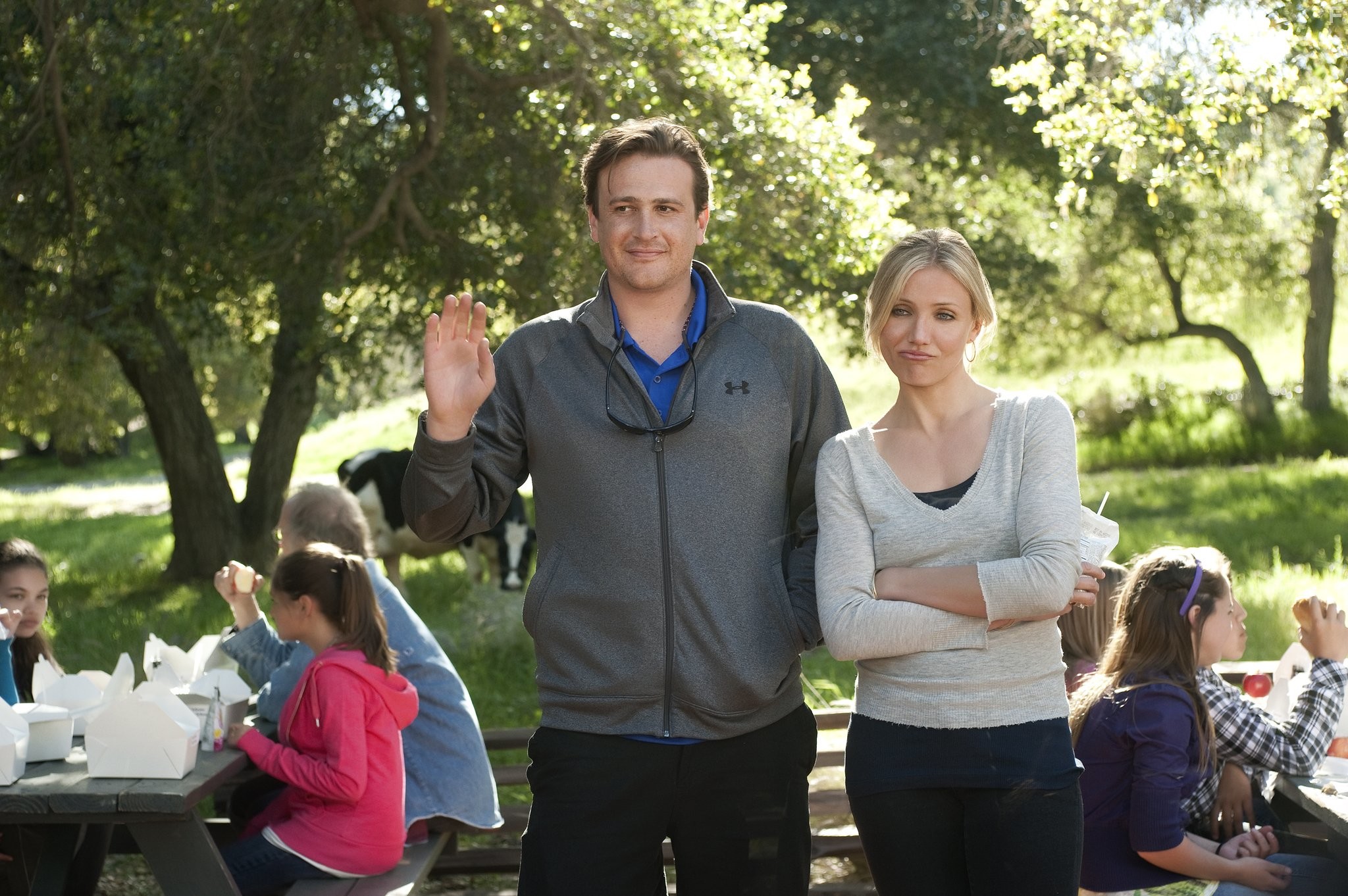 Cameron Diaz and Jason Segel in Очень плохая училка (2011)