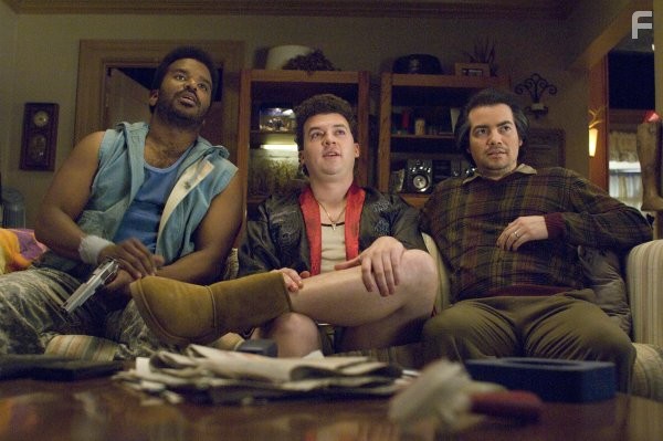 Kevin Corrigan, Craig Robinson, and Danny McBride in Ананасовый экспресс: Сижу, курю (2008)