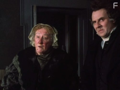 Elizabeth Spriggs and Tom Wilkinson in Martin Chuzzlewit (1994)